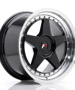 Alternative view of LLANTA JAPAN RACING JR6 18X9,5 ET BLANK BLANK CB 74,1 BLACK
