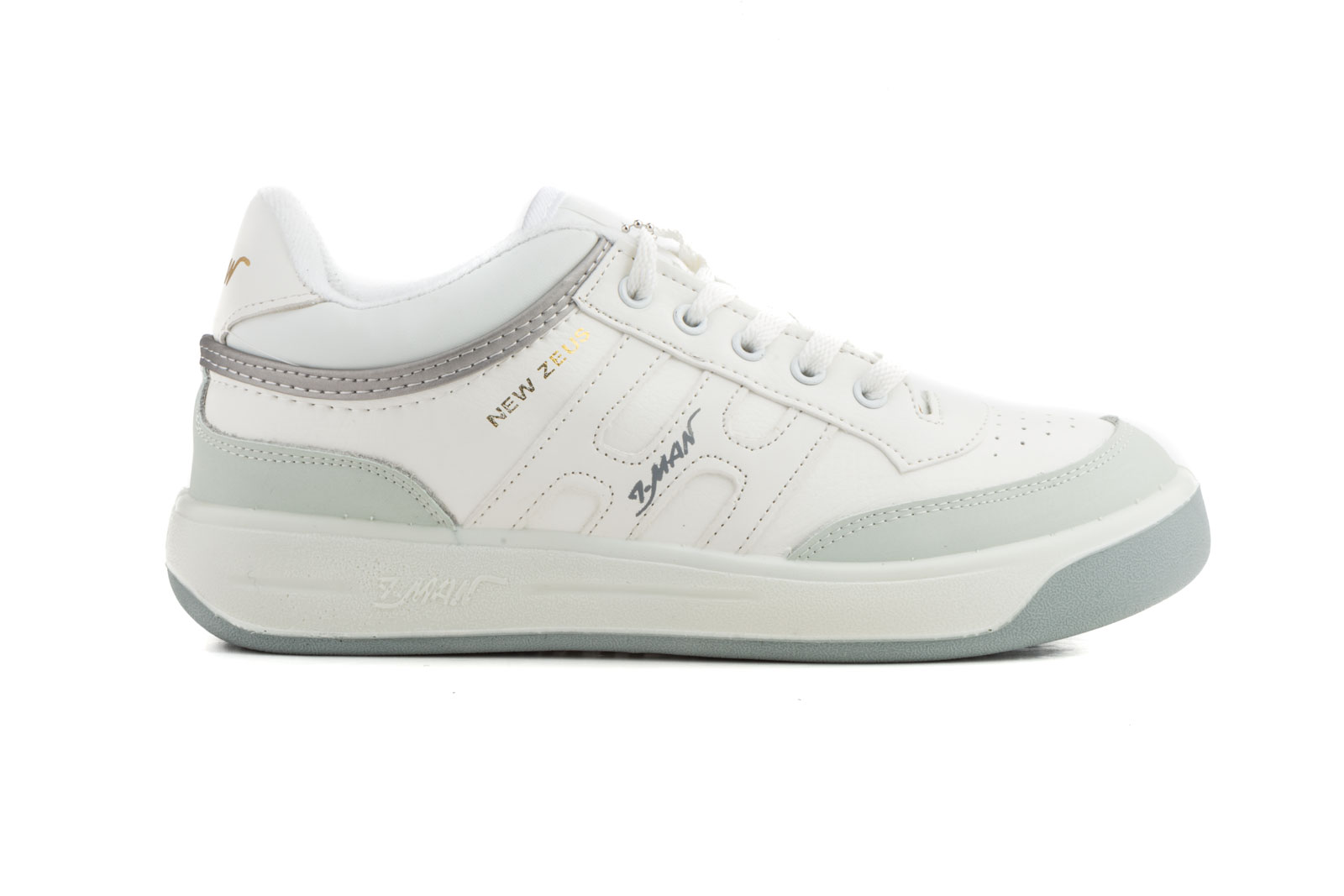 Deportivo Hombre Piel Blanco Cordones T-MAN New Zeus - Imagen 4