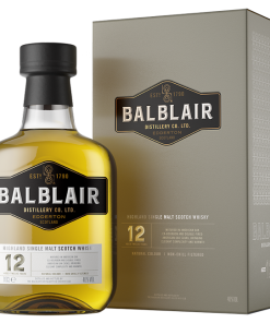 BALBLAIR 12 AÑOS SINGLE MALT WHISKY 70CL 46%